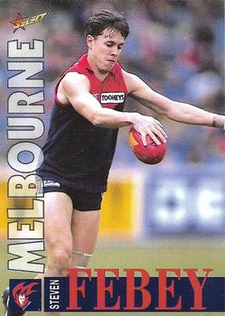 1996 Select AFL #104 Steven Febey Front